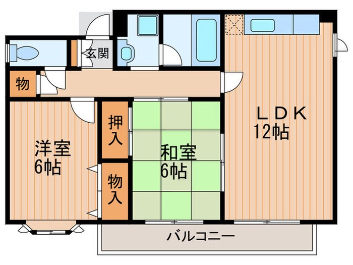 View橋本の物件間取画像