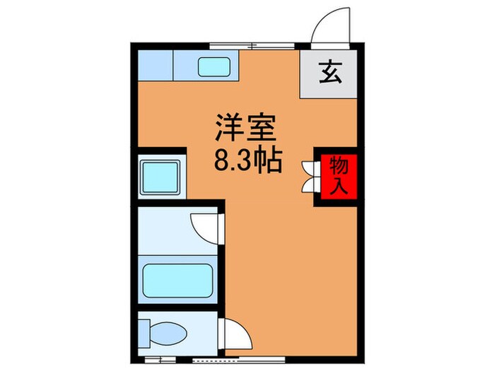 東北第４マンションの物件間取画像