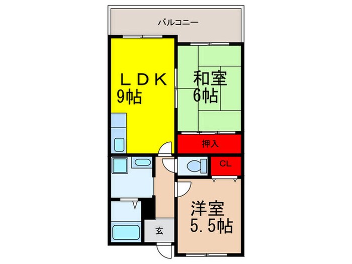物件間取画像