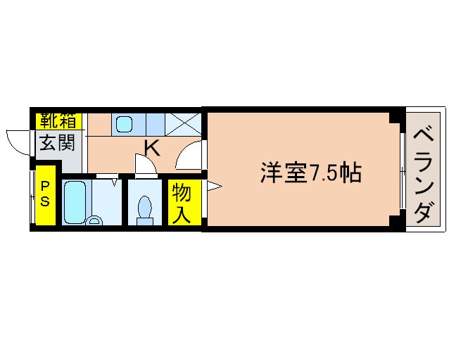 ロイヤルハイツ高槻の物件間取画像