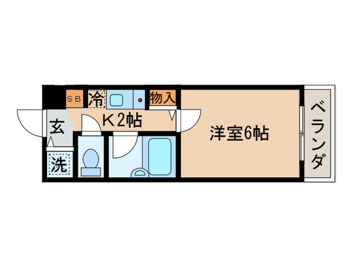 ステージハウスの物件間取画像