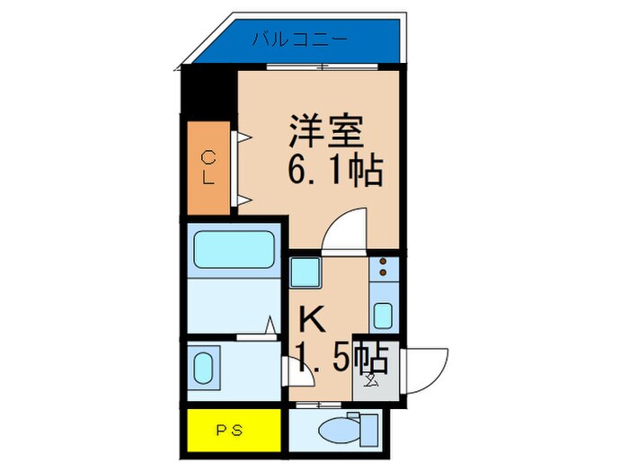 ＷＩＮＧＳ西九条の物件間取画像