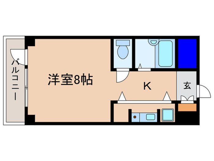 第24長栄アビタシオンの物件間取画像