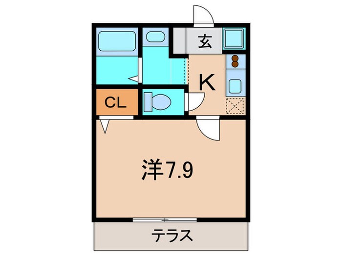 エスペランサ伊丹の物件間取画像