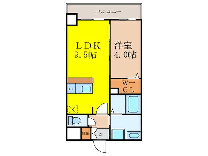 S-RESIDENCE東三国amanteの物件間取画像