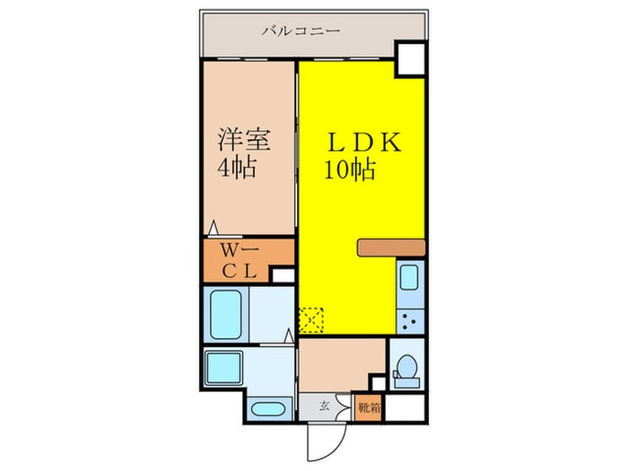 S-RESIDENCE東三国amanteの物件間取画像