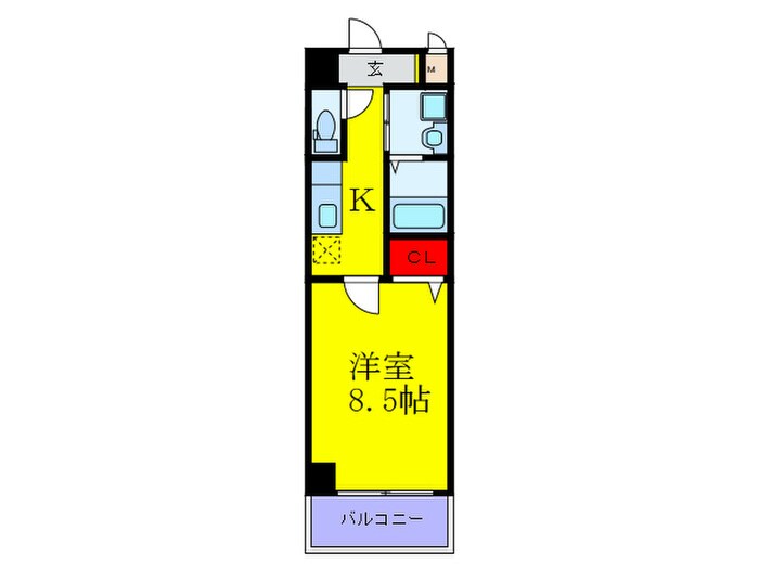 ジェルメの物件間取画像