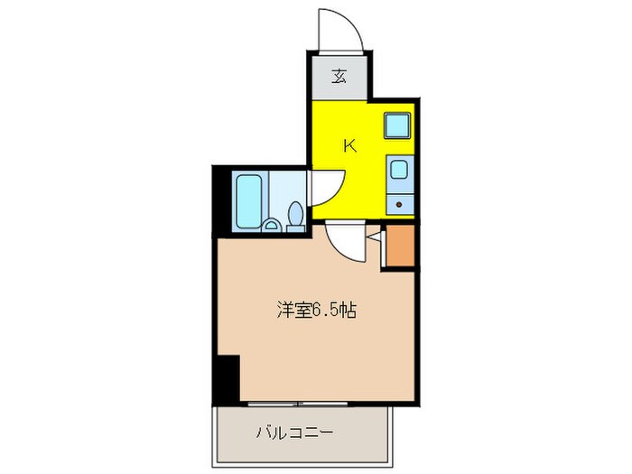 エスリード京都駅前(304)の物件間取画像