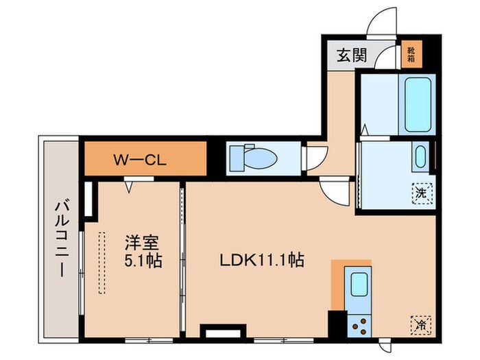 La・Feliceの物件間取画像