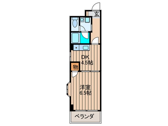メゾン城北の物件間取画像