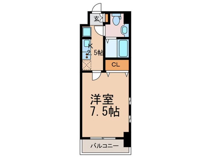 プラムコートの物件間取画像