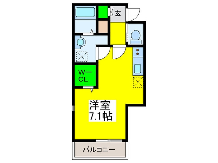 メゾンみやびの物件間取画像