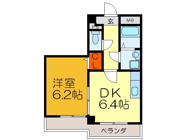 ヌ－ベルコ－トの物件間取画像