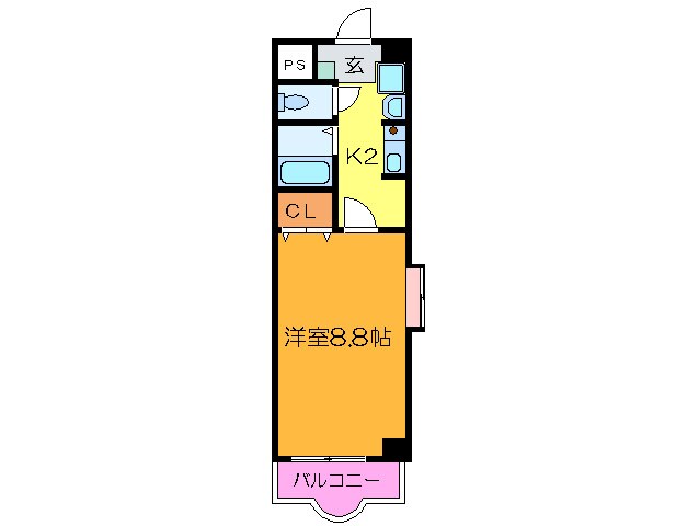 aROOM　光町の物件間取画像