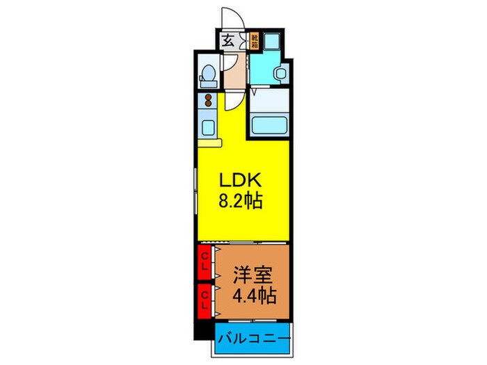 ア－バネックス梅田東の物件間取画像