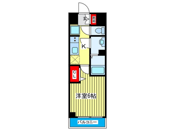 ﾚｵﾝｺﾝﾌｫｰﾄ京橋EAST(1204)の物件間取画像