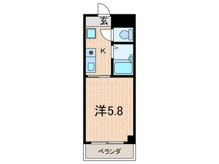 サンホ－ムズ内山の物件間取画像