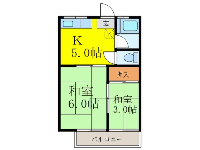 物件間取画像