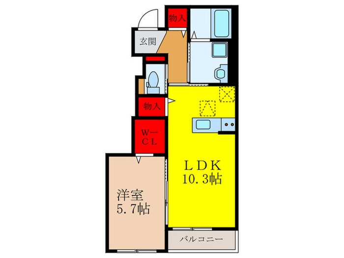 エトワールシャトーⅡの物件間取画像