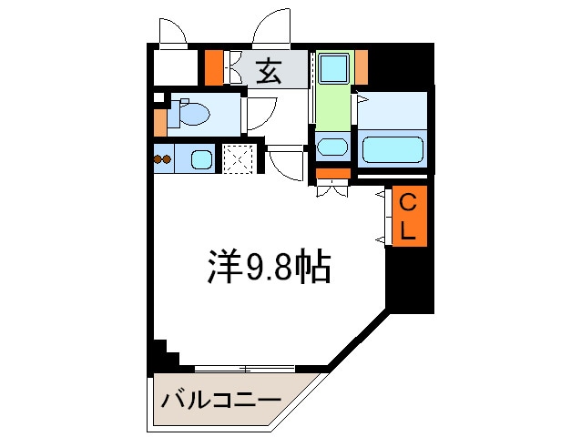 S-RESIDENCE Hommachi Marksの物件間取画像