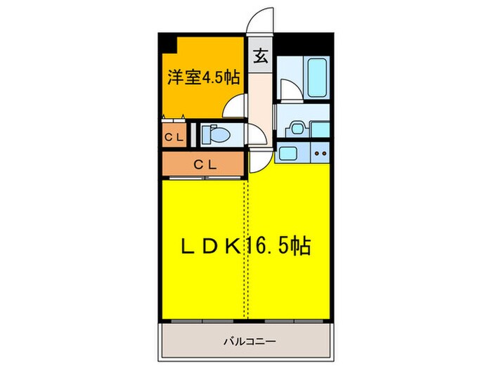 サンハイツ田中の物件間取画像