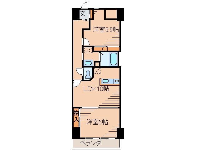 福々邸　参番館の物件間取画像