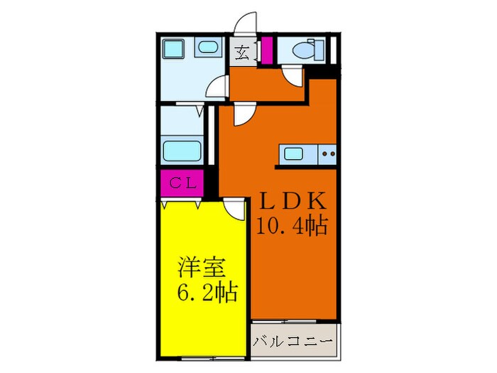 エドモントンの物件間取画像