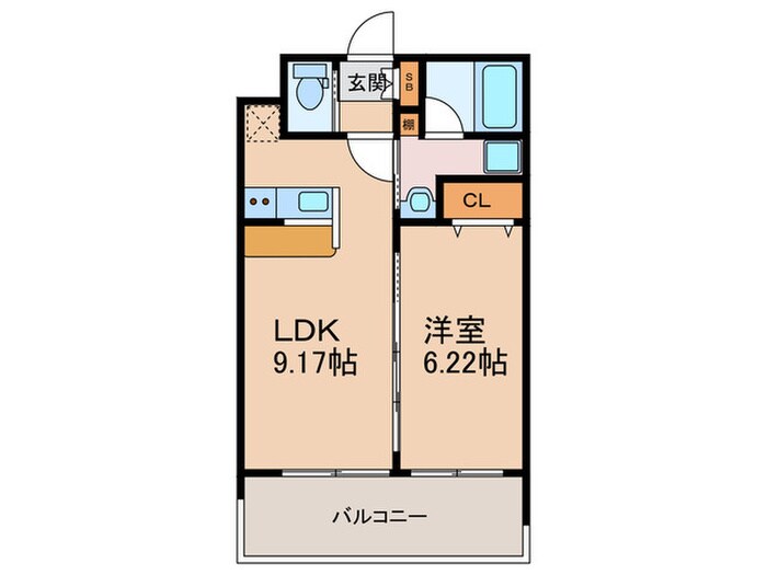 プレジオ海老江の物件間取画像