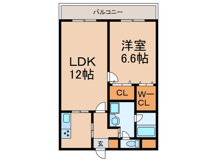 パレスコート怜人の物件間取画像