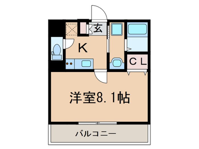 レーヴメゾン神戸須磨の物件間取画像
