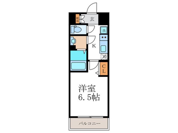プレサンス京都二条京華（309）の物件間取画像