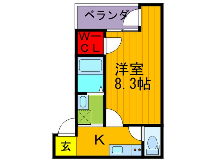 フジパレス松下町Ⅰ番館の物件間取画像