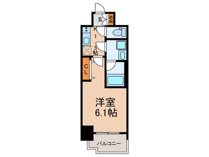 ﾚｵﾝｺﾝﾌｫｰﾄ天王寺ﾋﾙｽﾞ(1201)の物件間取画像