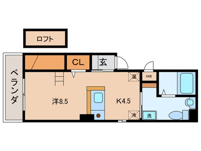 ヴィ－ダエクセレンテ明石本町の物件間取画像