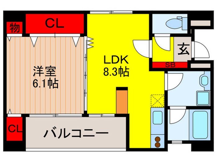 光琳の物件間取画像