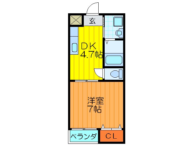 エルソルの物件間取画像