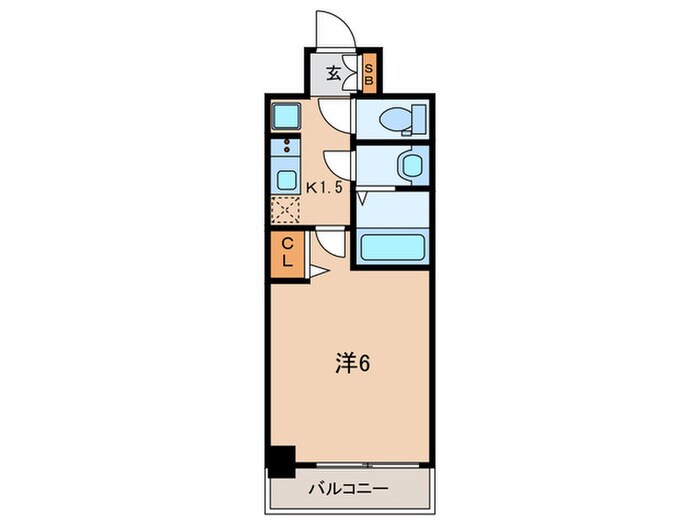 仮）ﾌﾟﾚｻﾝｽ神戸長田ﾗﾃﾞｨｱﾗの物件間取画像