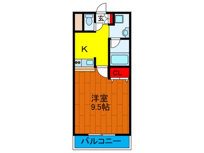 ペイサージュの物件間取画像