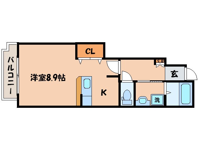 アヴニ－ルの物件間取画像