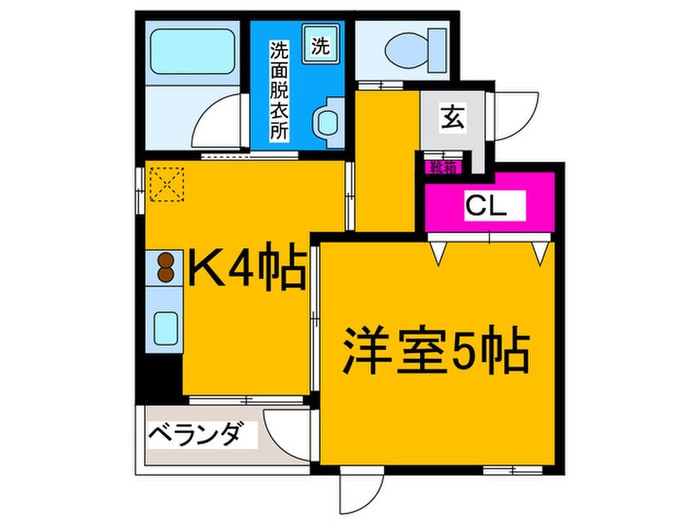 美章園メゾン寿の物件間取画像