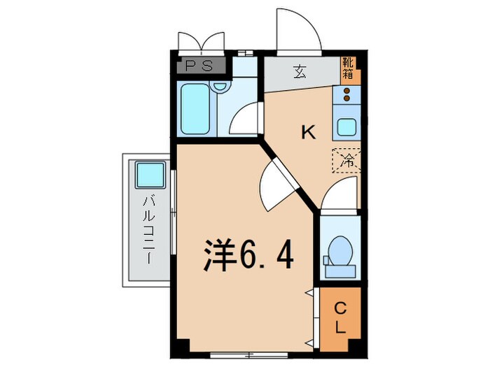 マンション王子の物件間取画像