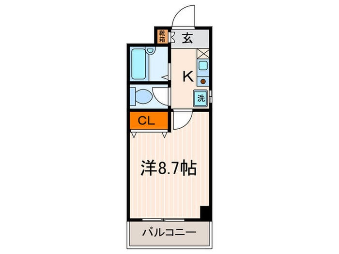 ジョリーコートノムラの物件間取画像