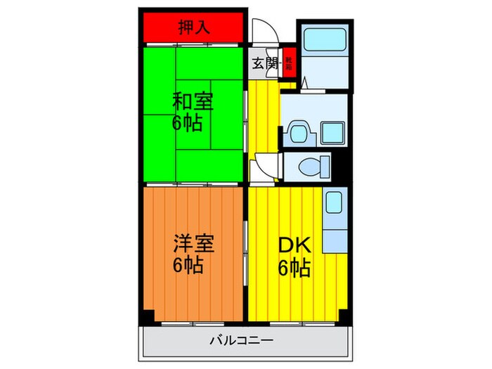 アーバンNS門真の物件間取画像