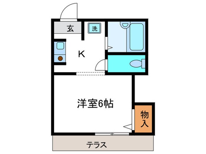 ローレルコート壱番館の物件間取画像