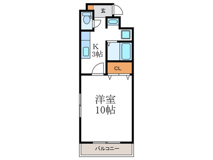 グリ－ンコ－トの物件間取画像