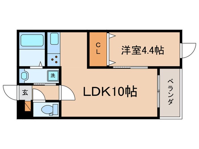 陽明館Ⅲの物件間取画像