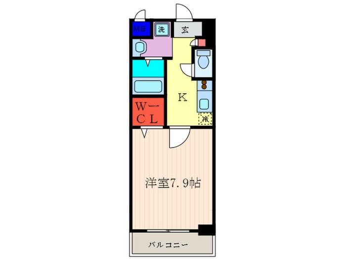 アゼリア五条御前の物件間取画像