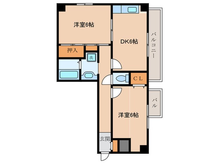 アーバンクリークの物件間取画像