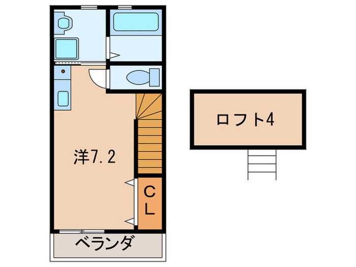 Cycas垂水の物件間取画像