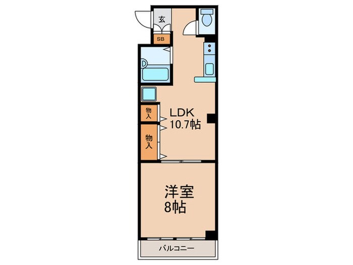 シュエットCの物件間取画像